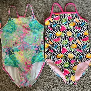 Lot of 4 Girls swim suits